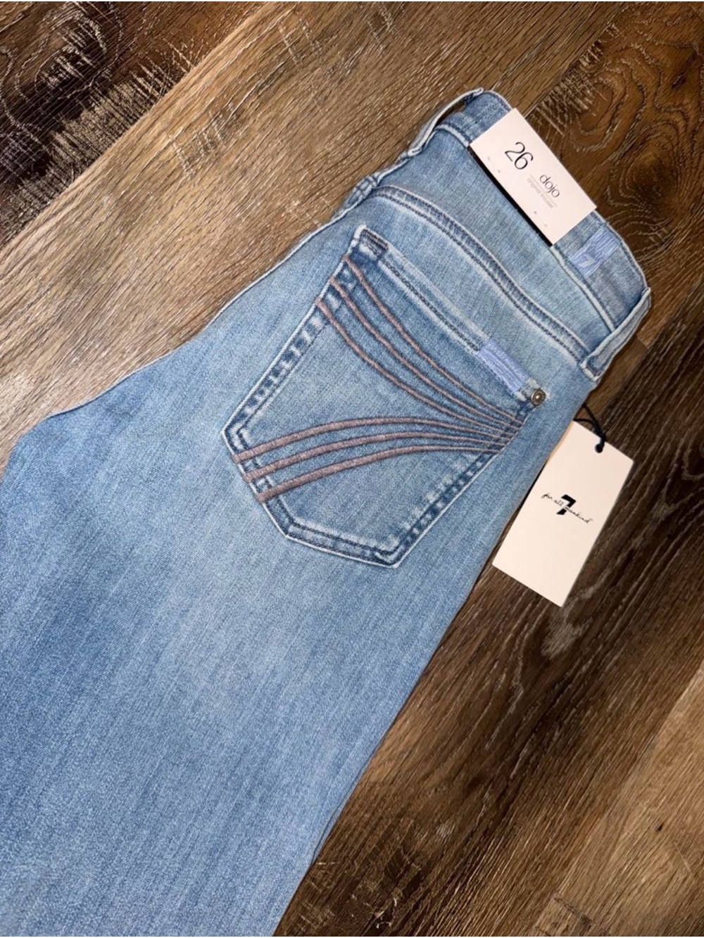 NWT 7 For All Mankind Dojo Jeans 7FAMK - Picture 4 of 7
